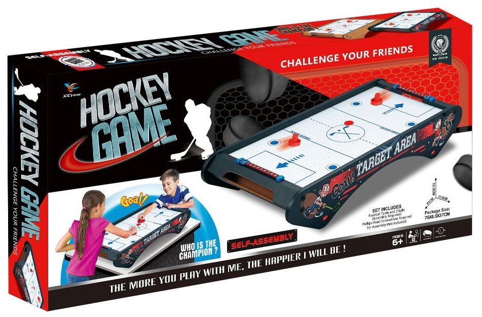 Φωτογραφία προϊόντος: Blue Toys Hockey Επιτραπέζιο Ξύλινο με Μετρητή Σκορ (MKM430285)