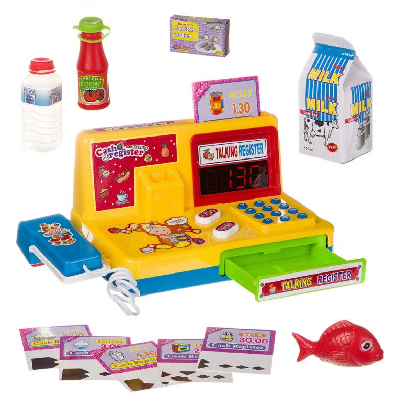Φωτογραφία προϊόντος: Blue Toys Ταμειακή Μηχανή Cash Register με Ήχο και Φως (MKP135910)