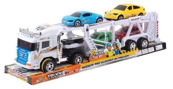 Φωτογραφία προϊόντος: Blue Toys Όχημα Friction Φορτηγό Μεταφοράς Sport Αυτοκινήτων (MKA236312)