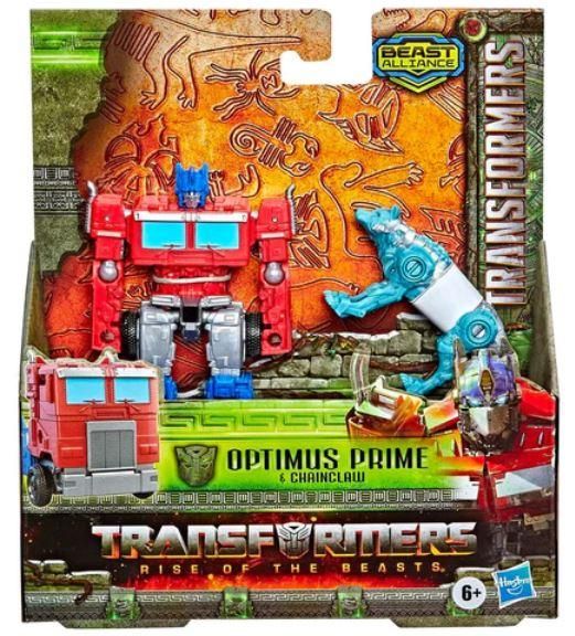 Φωτογραφία προϊόντος: Hasbro Transformers Weaponizer 2PK Optimus Prime and Chainclaw (F4612)
