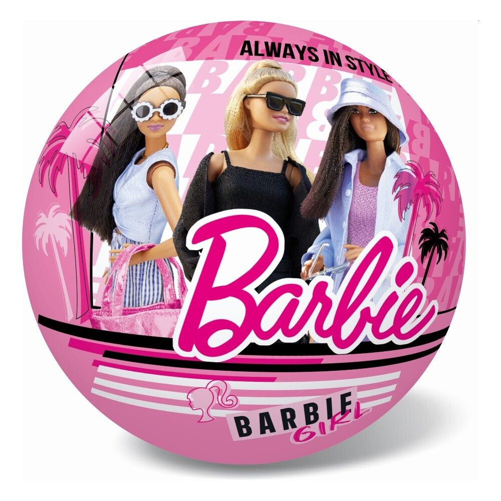 Φωτογραφία προϊόντος: Πλαστική Μπάλα Barbie Girl 14 εκ (3188)