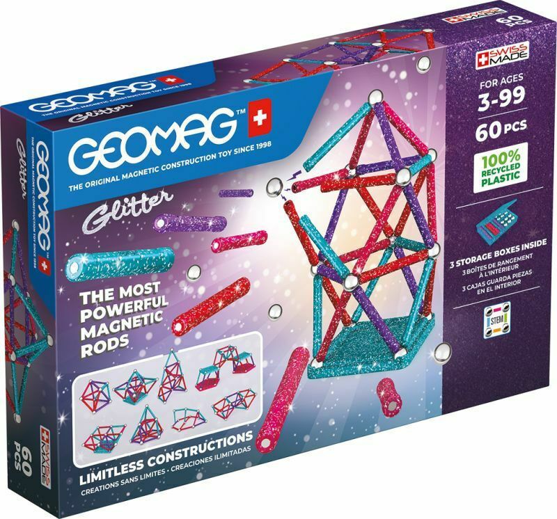 Φωτογραφία προϊόντος: Geomag Μαγνήτες Glitter 60 (536)