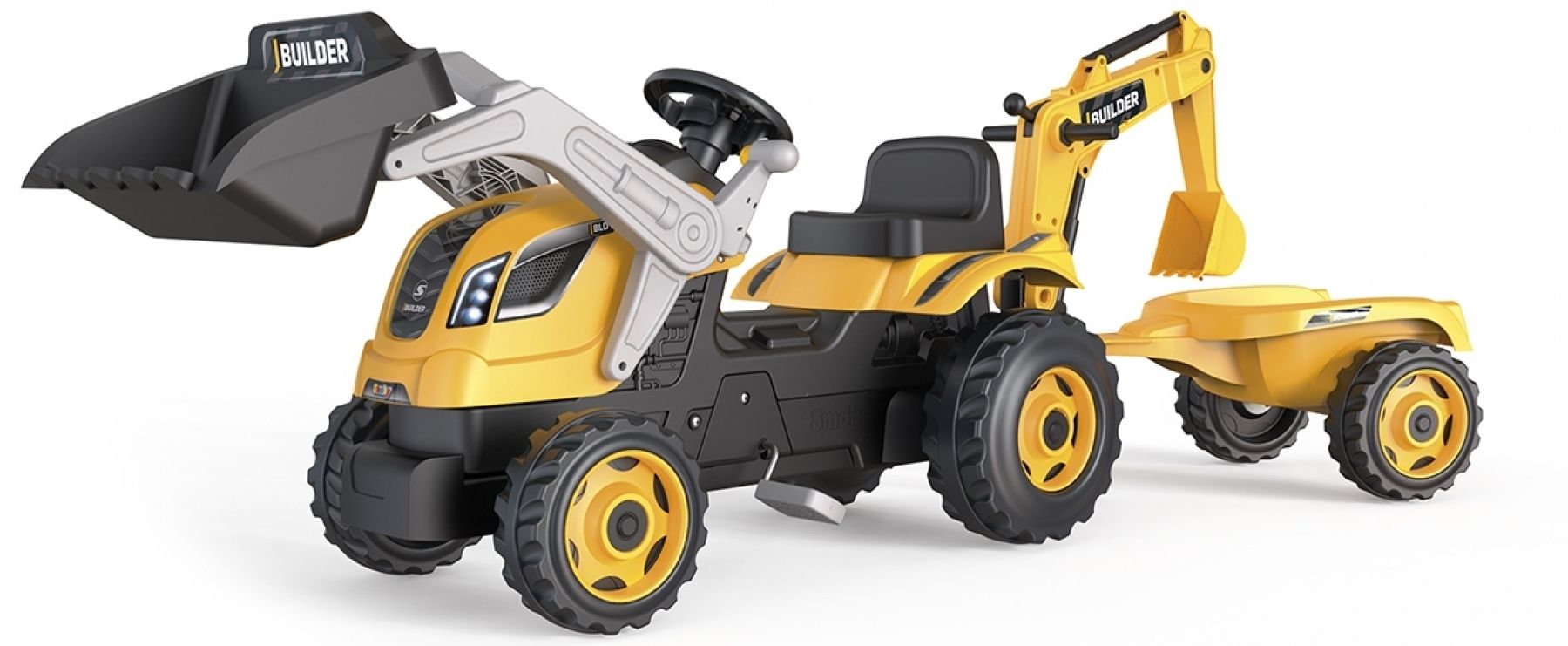 Φωτογραφία προϊόντος: Smoby Τρακτέρ Με Καρότσα Builder Max (710304)