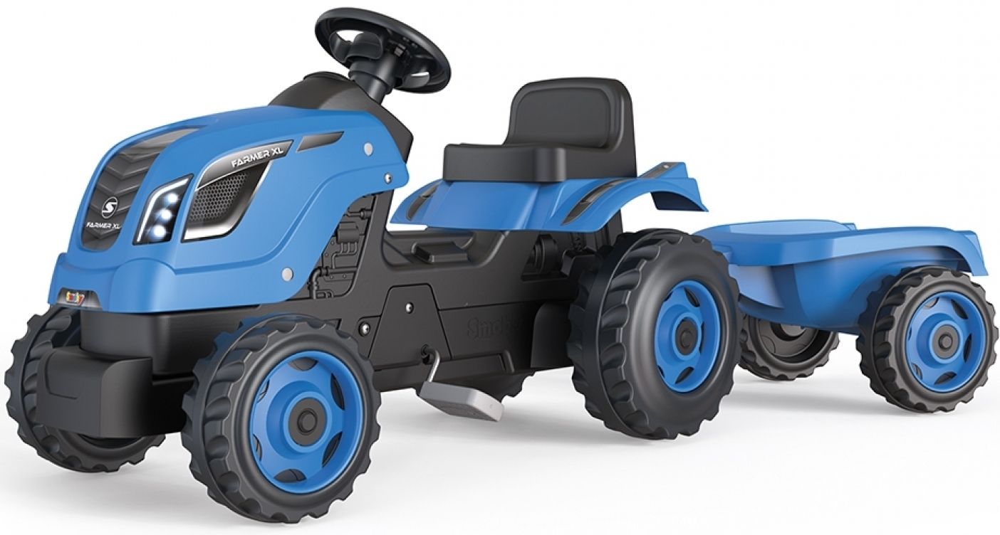 Φωτογραφία προϊόντος: Smoby Τρακτέρ Με Καρότσα Farmer XL Μπλε (710129)