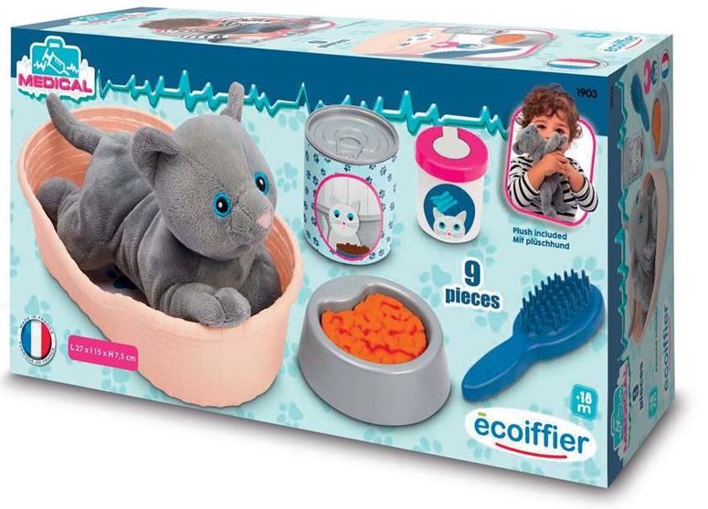 Φωτογραφία προϊόντος: Ecoiffier Κρεβατάκι Γάτας Με Αξεσουάρ (1903)