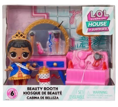 Φωτογραφία προϊόντος: MGA Entertainment L.O.L Surprise Κούκλα Σετ με Έπιπλα Beauty Booth (583776EUC)