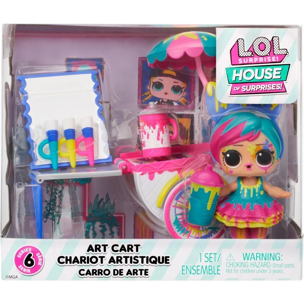 Φωτογραφία προϊόντος: MGA Entertainment Κούκλα L.O.L Suprise Σετ Κούκλα Με Έπιπλα Lil Music Tour (583783EUC)