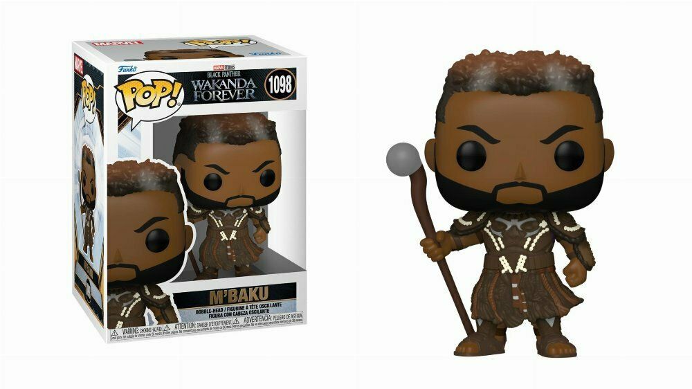 Φωτογραφία προϊόντος: Funko Pop! Funko Pop Marvel: Black Panther Wakanda Forever- M'Baku #1098 Bobble- Head Vinyl Figure (078859)