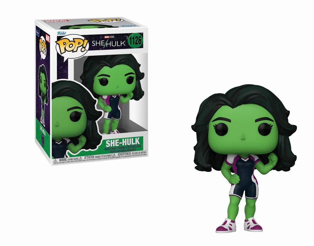 Φωτογραφία προϊόντος: Funko Pop! Funko Pop Marvel: She Hulk #1126 Bobble- Head Vinyl Figure (080851)