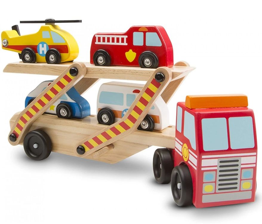 Φωτογραφία προϊόντος: Melissa &amp; Doug Ξύλινο Όχημα Άμεσης Δράσης (14610)