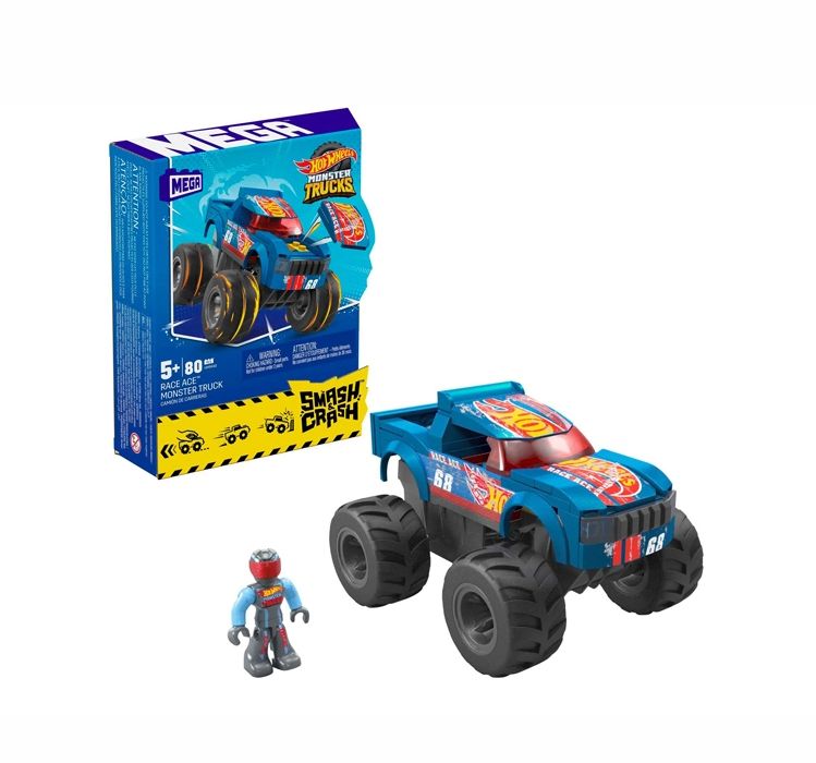 Φωτογραφία προϊόντος: Mattel Mega Blocks Hot Wheels Monster Trucks Race Ace (HMM49)