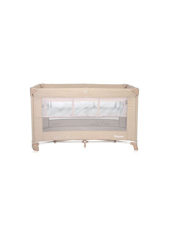 Φωτογραφία προϊόντος: Lorelli Παρκοκρέβατο Noemi 2 Layer Fog Beige Star (10080552217)