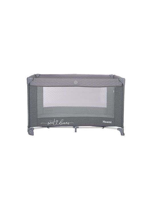 Φωτογραφία προϊόντος: Lorelli Παρκοκρέβατο Noemi 1 Layer Cool Grey Star (10080542216)
