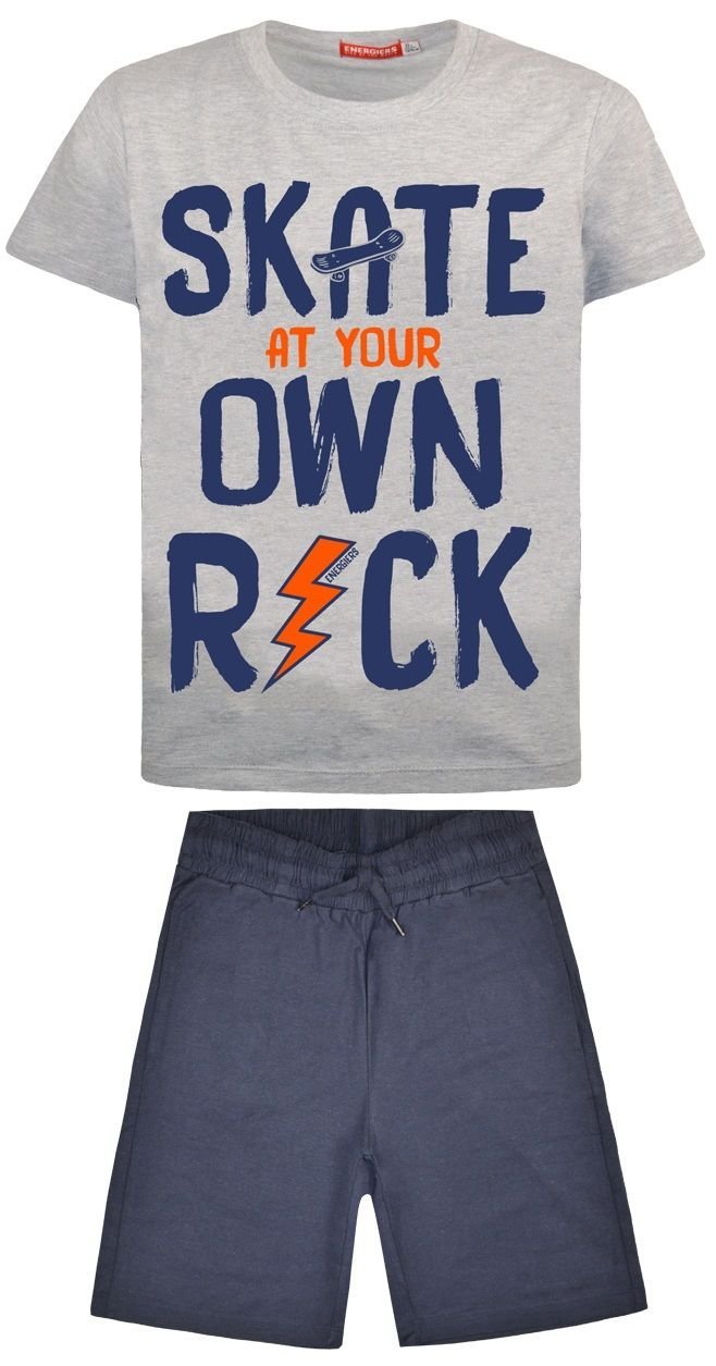 Φωτογραφία προϊόντος: Energiers Mini Σετ Μπλούζα Σωρτς Skate Own Rock Χρώμα 001 Μαρέν (13-223012-0)