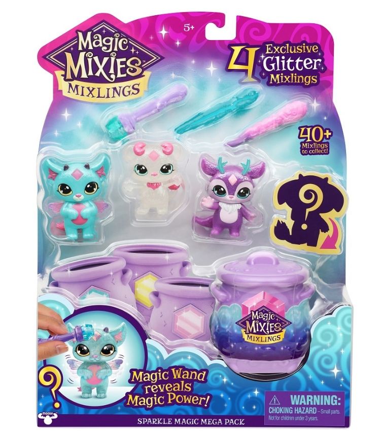 Φωτογραφία προϊόντος: Giochi Preziosi Magic Mixies Mixlings σετ 4 Αποκελιστικές Φιγούρες S1 Mega Pack (MG002000)