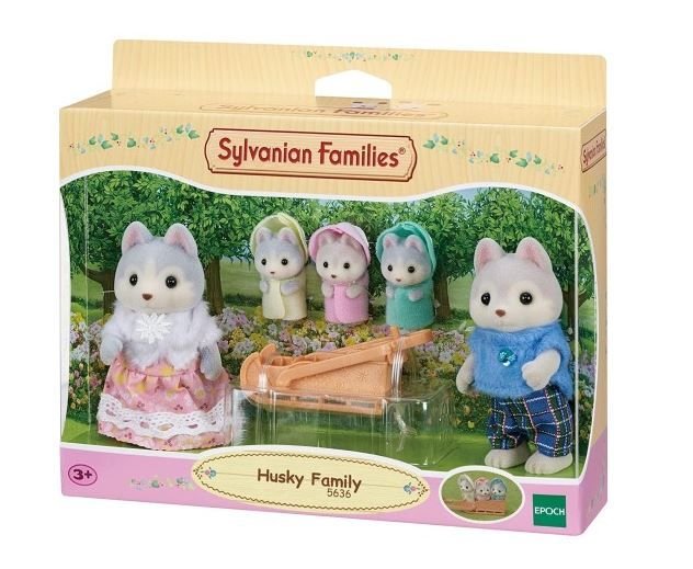 Φωτογραφία προϊόντος: Epoch Sylvanian Families Husky Family - Οικογένεια Χάσκυ (5636)