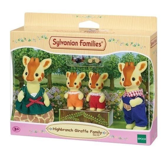 Φωτογραφία προϊόντος: Epoch Sylvanian Families Οικογένεια Highbranch Καμηλοπάρδαλων (05639)