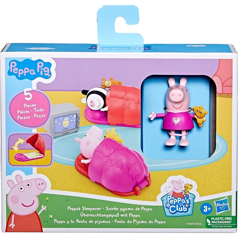 Φωτογραφία προϊόντος: Hasbro Peppa Pig Moments Sleepover (F6430)
