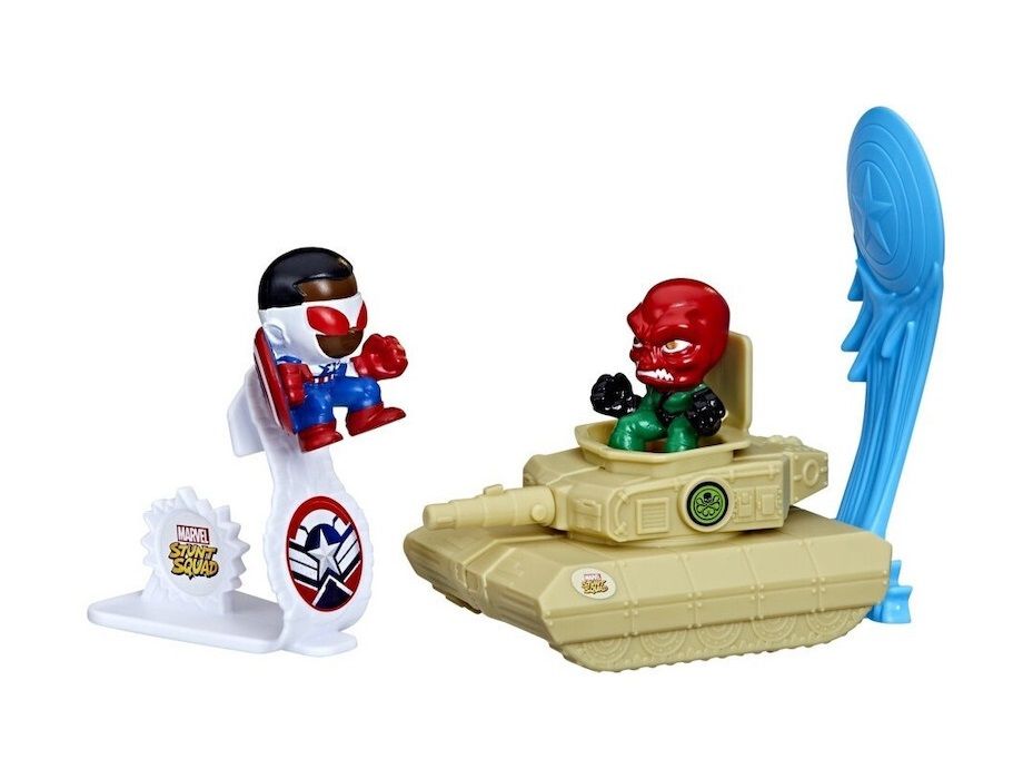 Φωτογραφία προϊόντος: Hasbro Marvel Stunt Squad Figure And Feature Target Captain America (F7064)