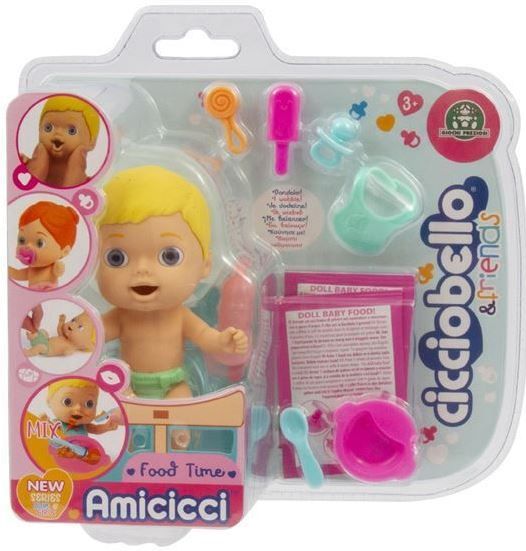 Φωτογραφία προϊόντος: Giochi Preziosi Cicciobello Amicicci Φιλαράκια Σετ Φαγητού S3 Cicciozoe (CC022000)