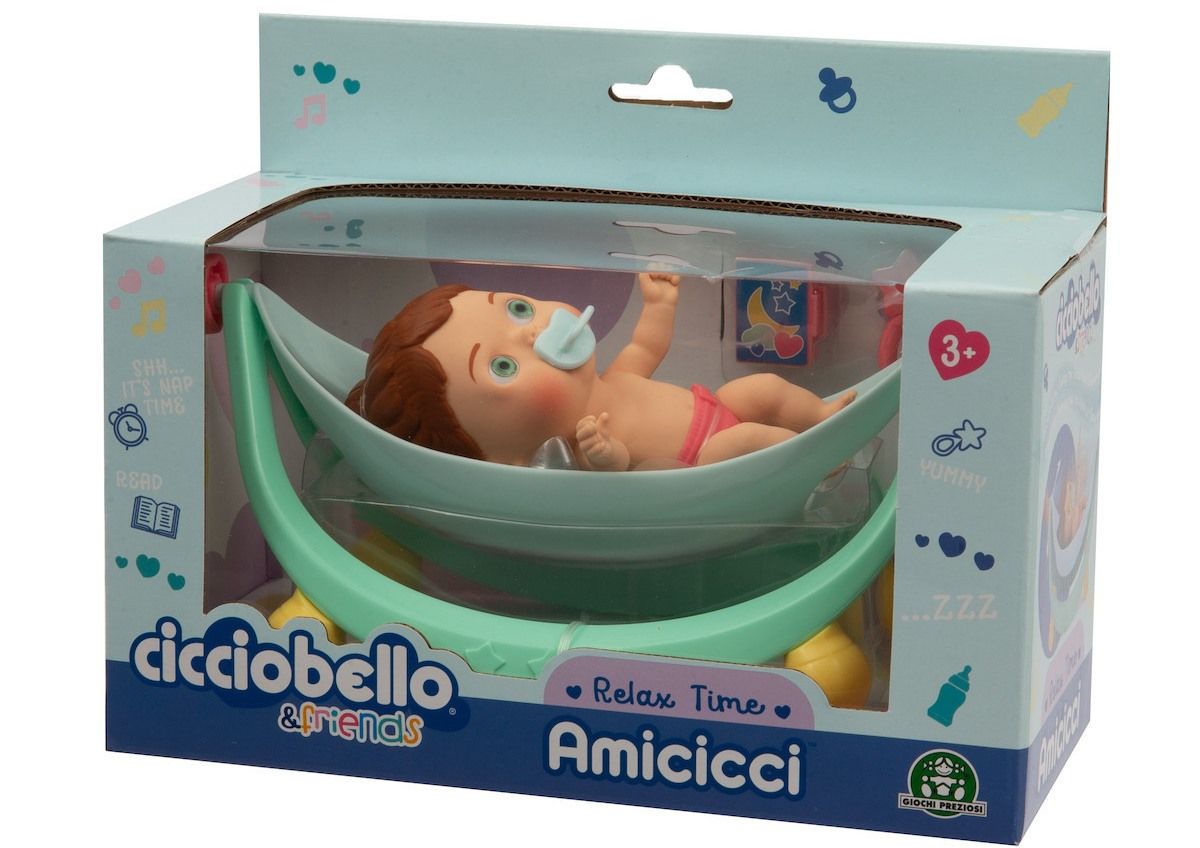 Φωτογραφία προϊόντος: Giochi Preziosi Cicciobello Amicicci Φιλαράκια Κούνια Μπέλα (CC033000)
