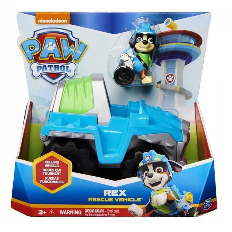 Φωτογραφία προϊόντος: Spin Master Paw Patrol Rex Rescue Vehicle With Pup (6071216)