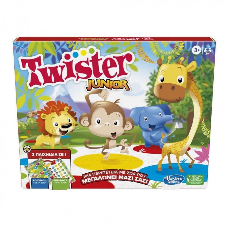 Φωτογραφία προϊόντος: Hasbro Eπιτραπέζιο Twister Junior (F7478)