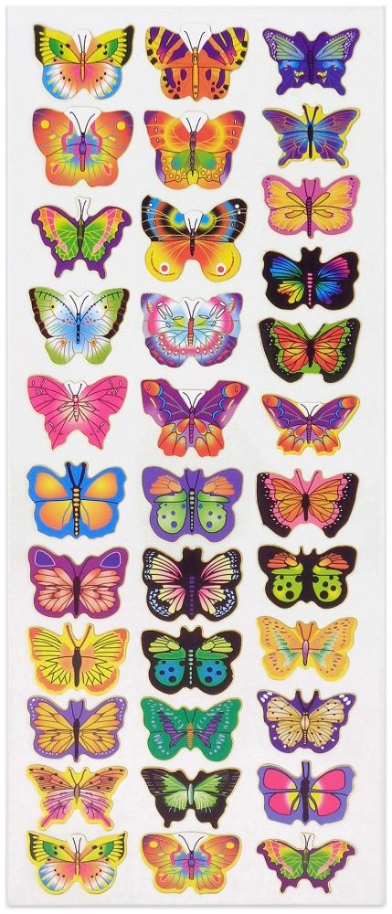 Φωτογραφία προϊόντος: Exas Αυτοκόλλητα Stickers 319 Butterflies (145319000)