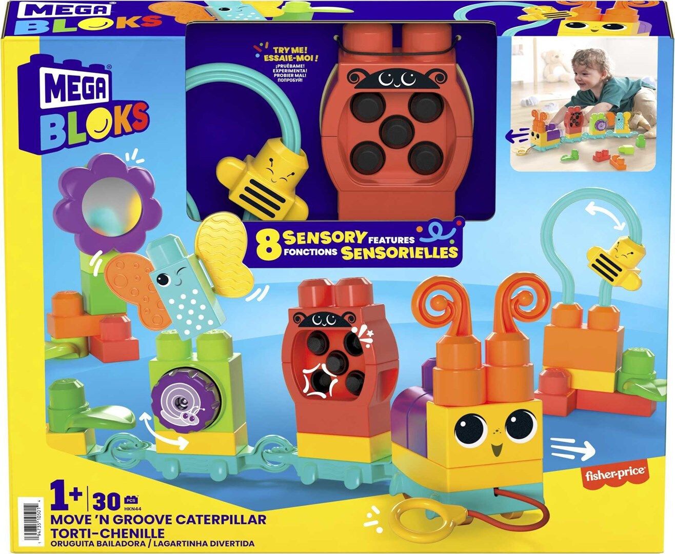 Φωτογραφία προϊόντος: Mega Bloks Mega Blocks Sensory Line Κάμπια (HKN44)