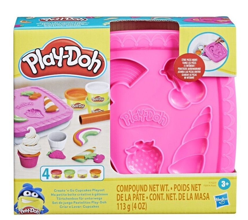 Φωτογραφία προϊόντος: Play-doh Playdoh Create And Go CupCakes Playset (F7527)