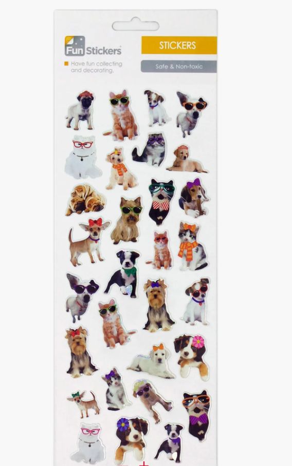Φωτογραφία προϊόντος: Exas Αυτοκόλλητα Stickers 1006 Cute Pets (145100600)