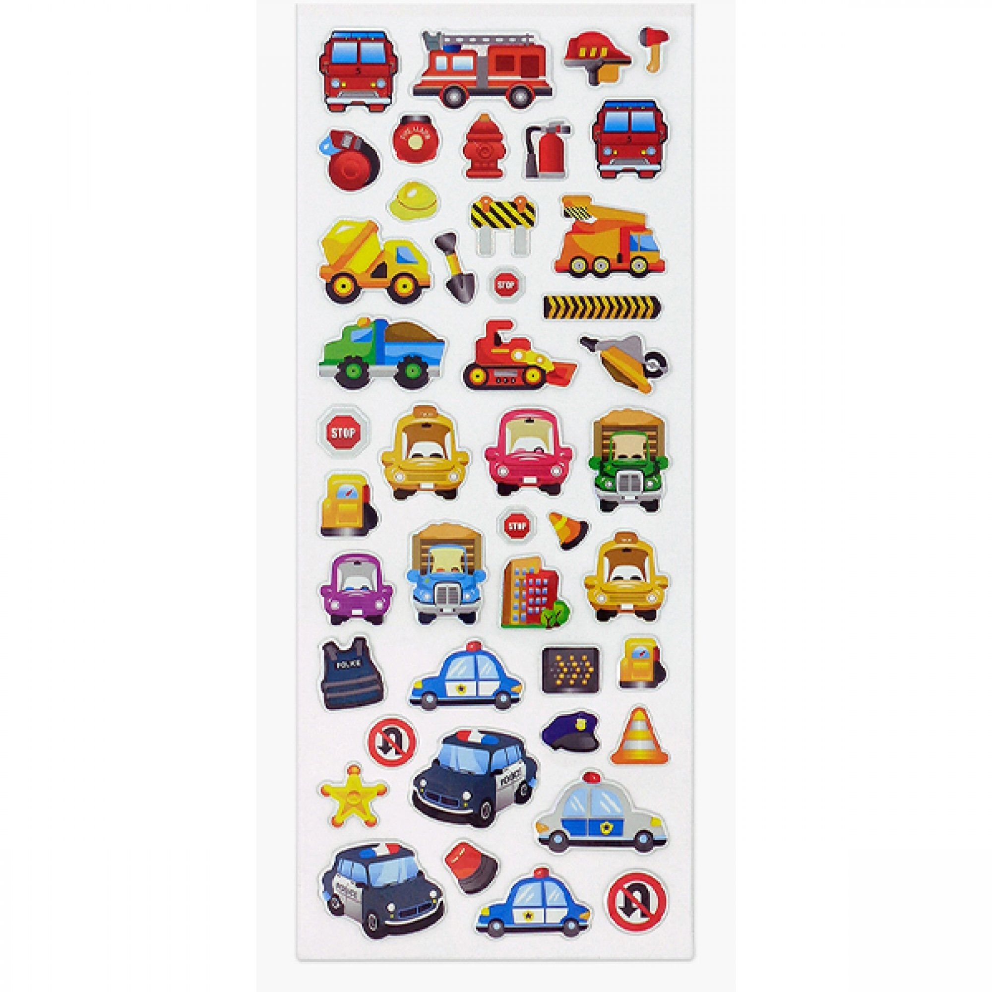 Φωτογραφία προϊόντος: Exas Αυτοκόλλητα Stickers 1005 Cars and Transport (145100500)