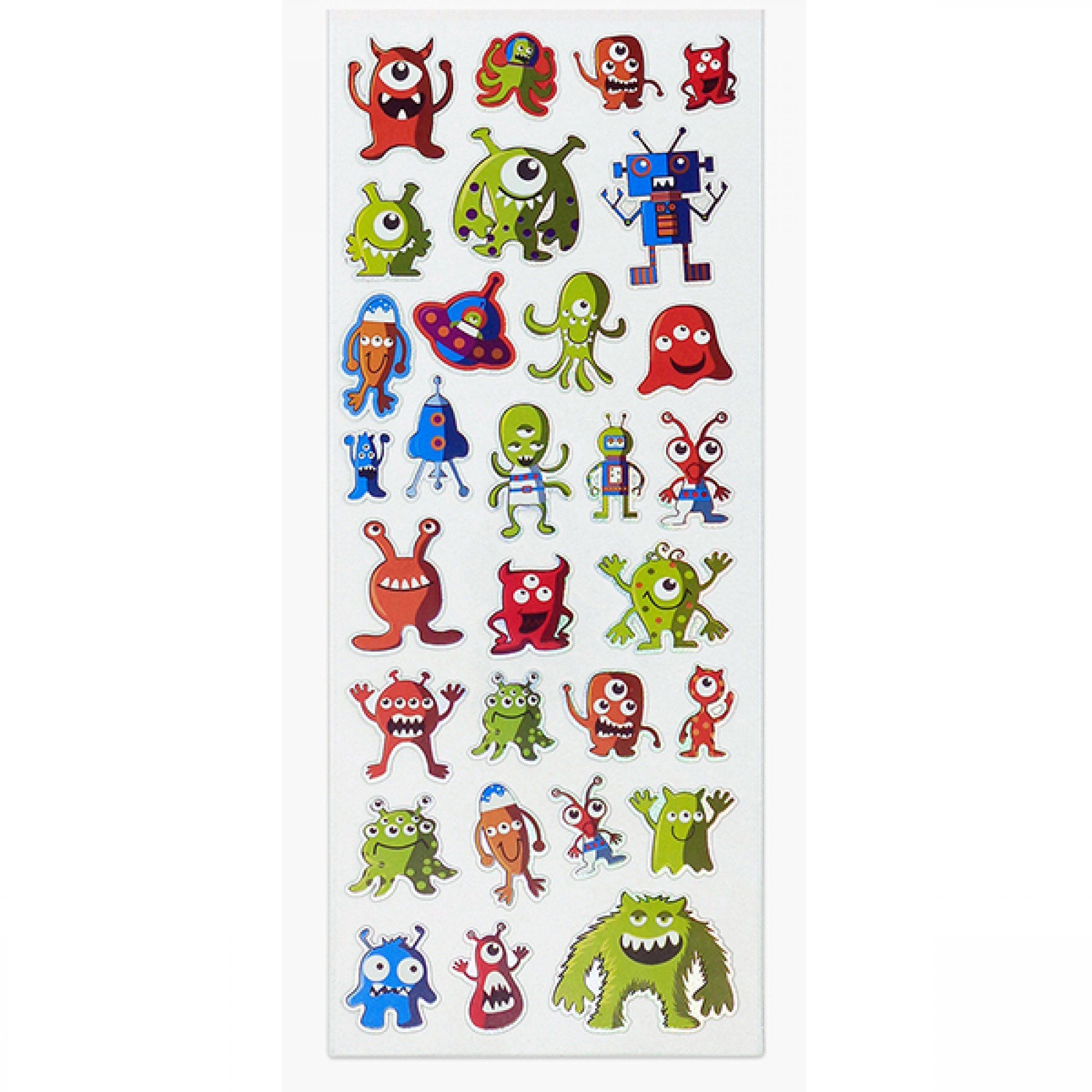 Φωτογραφία προϊόντος: Exas Αυτοκόλλητα Stickers 709 Alien Invasion (145709000)