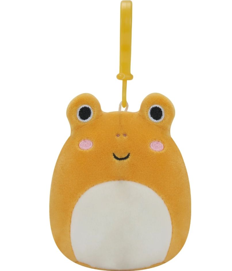 Φωτογραφία προϊόντος: Squishmallows Λούτρινο Mπρελοκ Leigh Ο Βάτραχος (JWSQ3646-2)
