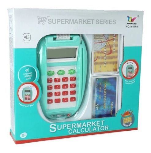 Φωτογραφία προϊόντος: Blue Toys Ταμειακή Μηχανή Pos Με Χρεωστικές Κάρτες (MKM087997)