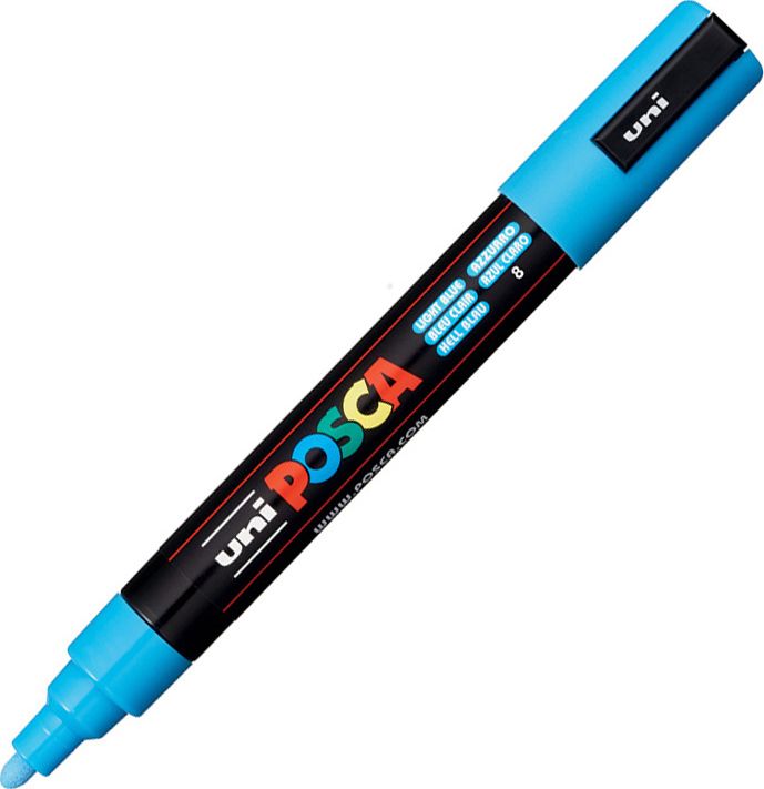 Φωτογραφία προϊόντος: Posca Μαρκαδόρος 2.5mm Γαλάζιος (PC-5M/5D-8)