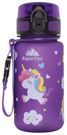 Φωτογραφία προϊόντος: AlpinPro Παγούρι Πλαστικό Kids 350ml Purple Unicorn (C-350PE-UN)