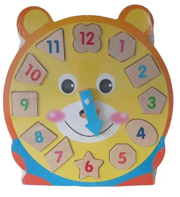 Φωτογραφία προϊόντος: Παζλ Ξύλινο Ρολόι (Blue Toys, MKM761404)