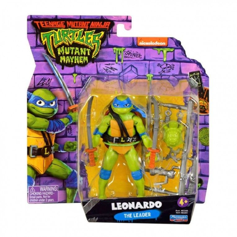 Φωτογραφία προϊόντος: Giochi Preziosi TMNT Movie Βασική Φιγούρα Δράσης 9 Σχέδια (TU805000)