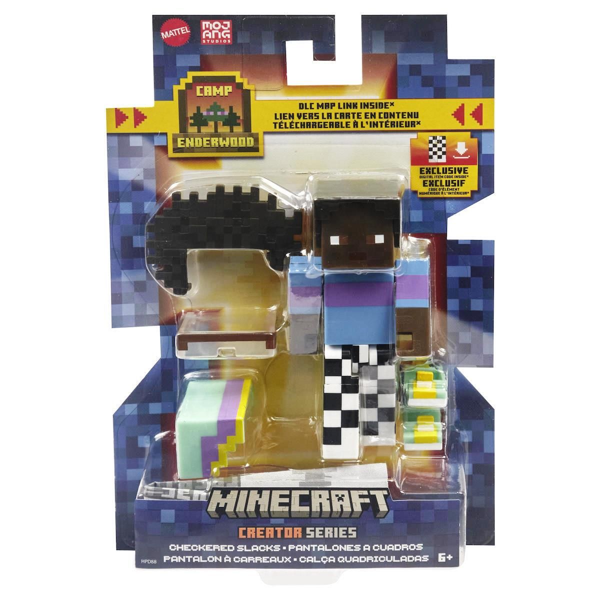 Φωτογραφία προϊόντος: Mattel Minecraft Φιγούρες Creator Checkerd Slacks (HPD88)