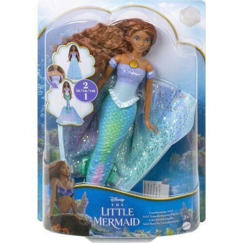 Φωτογραφία προϊόντος: Mattel Μικρή Γοργόνα - Άριελ Που Μεταμορφώνεται (HLX13)