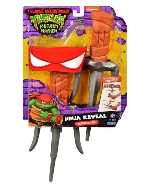 Φωτογραφία προϊόντος: Giochi Preziosi TMNT Movie Role Play Αξεσουάρ Μάχης 4 Σχέδια (TU806000)