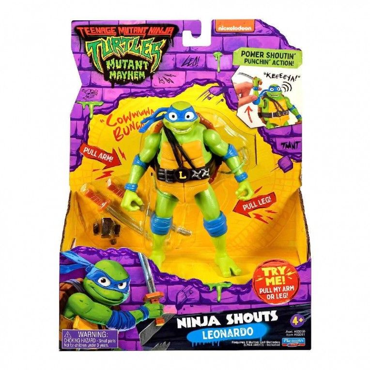 Φωτογραφία προϊόντος: Giochi Preziosi TMNT Movie Deluxe Φιγούρες 4 Σχέδια (TU800000)