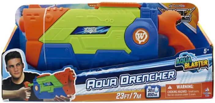 Φωτογραφία προϊόντος: Just Toys Fast Shots Νεροπίστολο Aqua Drencher Up To 7M With Tank 850ml (580030)