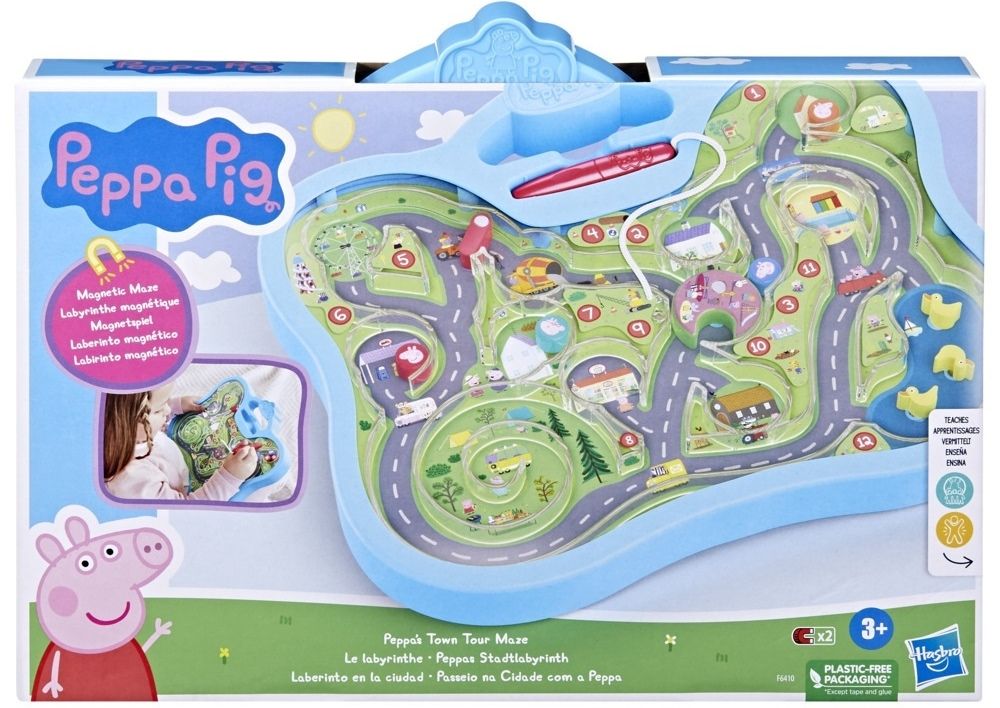 Φωτογραφία προϊόντος: Hasbro Peppa Pig Town Tour Maze (F6410)