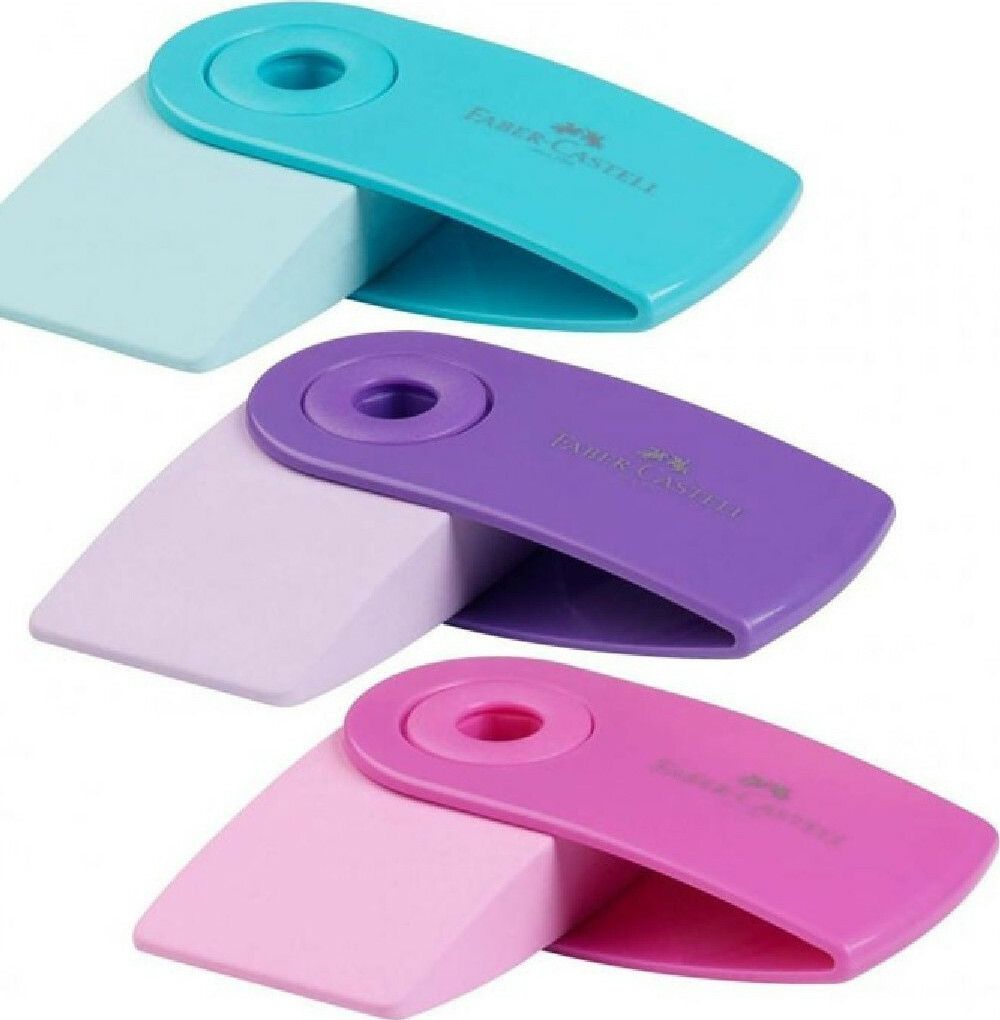 Φωτογραφία προϊόντος: Faber-Castell Γομολάστιχες Awf Sleeve Mini Pastel (108182415)