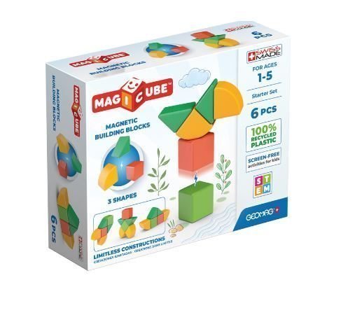 Φωτογραφία προϊόντος: Geomag Μαγνήτες Magicube 3 Σχήματα Geomac (200)