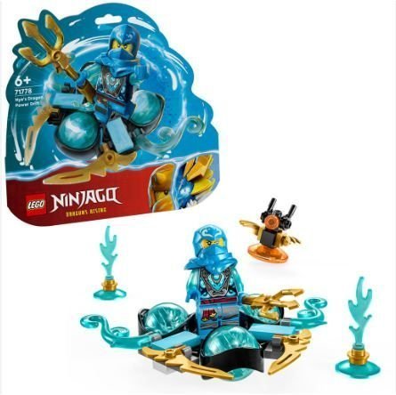 Φωτογραφία προϊόντος: LEGO Ninjago Δυναμικό Σπιντζίτσου Γλίστρημα Του Δράκου Της Νία (71778)