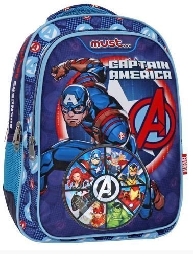 Φωτογραφία προϊόντος: Σάκος Must 3 θήκες Captain America (000506087)