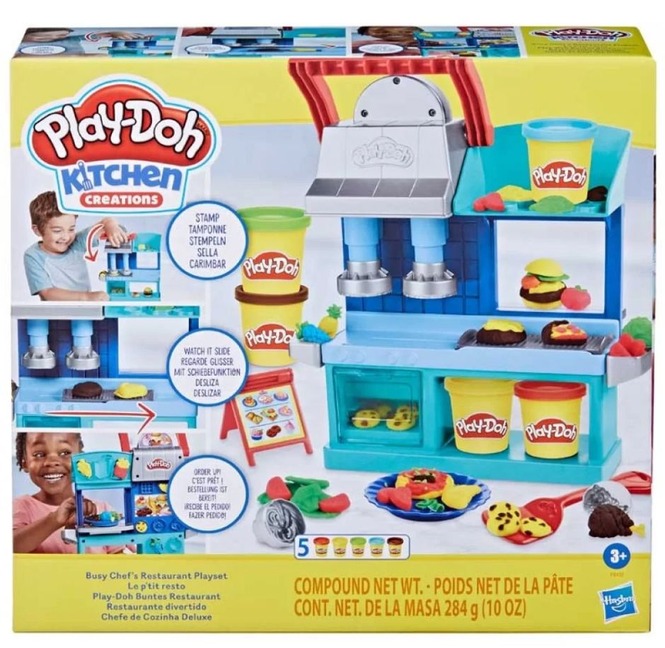 Φωτογραφία προϊόντος: Play-doh Playdoh Busy Chefs Restaurant Playset (F8107)